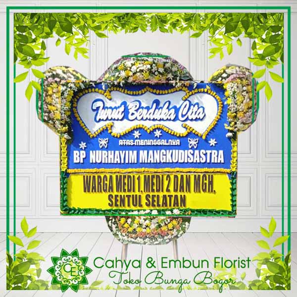 Bunga Papan Duka Cita 038