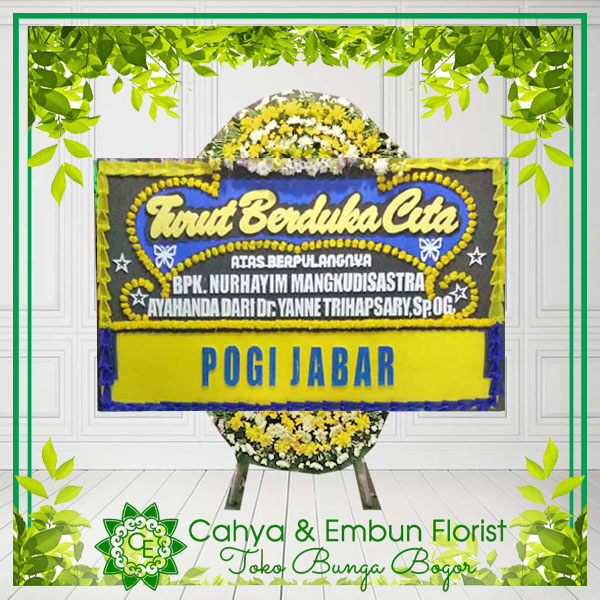 Bunga Papan Duka Cita 002