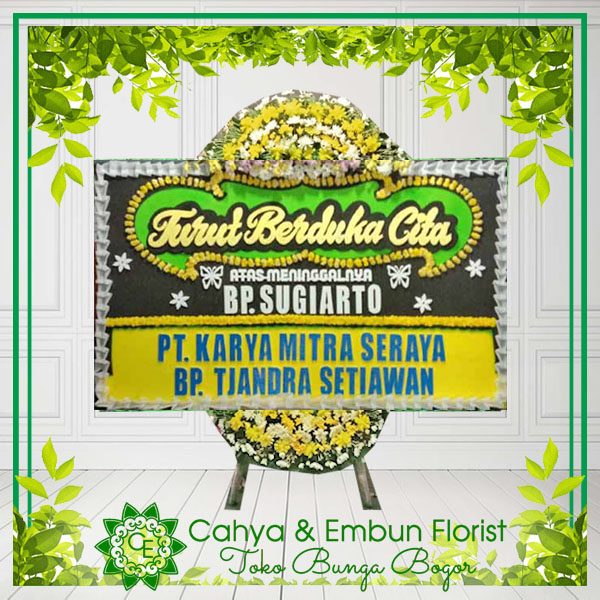 Bunga Papan Duka Cita 003