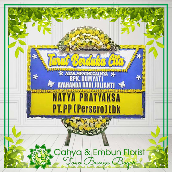 Bunga Papan Duka Cita 008