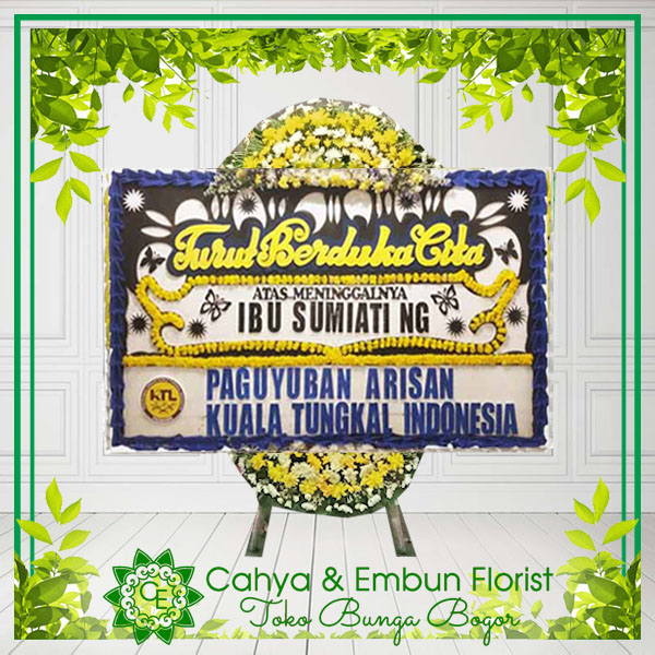 Bunga Papan Duka Cita 009