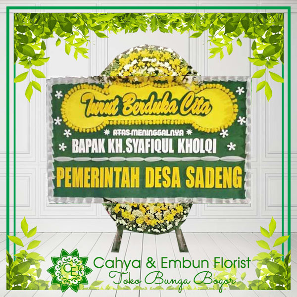 Bunga Papan Duka Cita 011