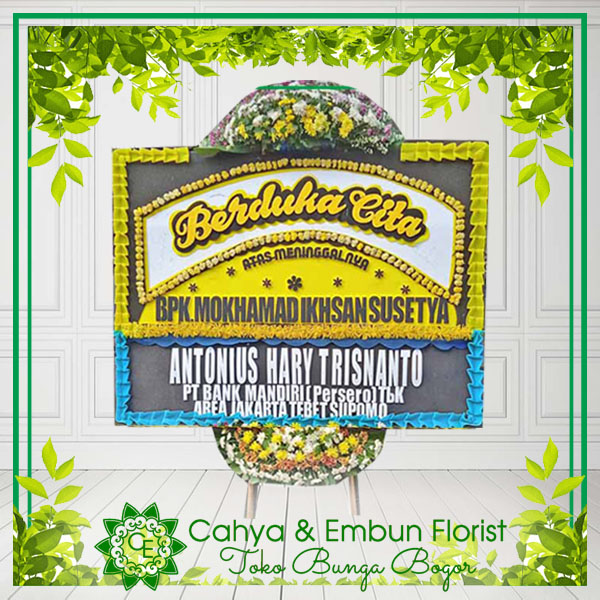 Bunga Papan Duka Cita 026